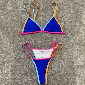 multicolor shein bikini